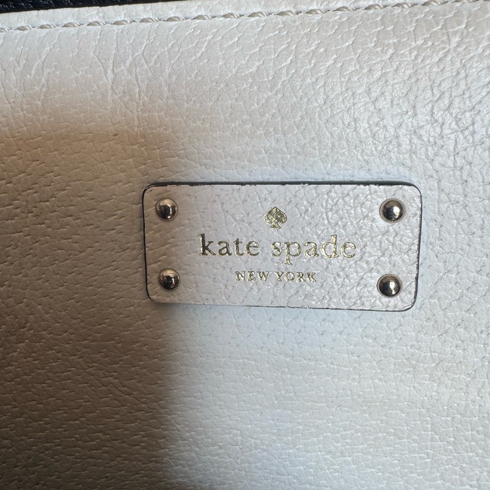 Kate Spade New York Grove Street Maeve Tote in black and cream - Picture 3 of 16